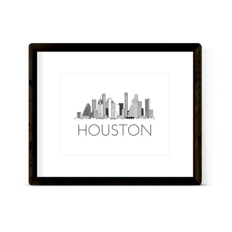 "HOUSON" Skyline