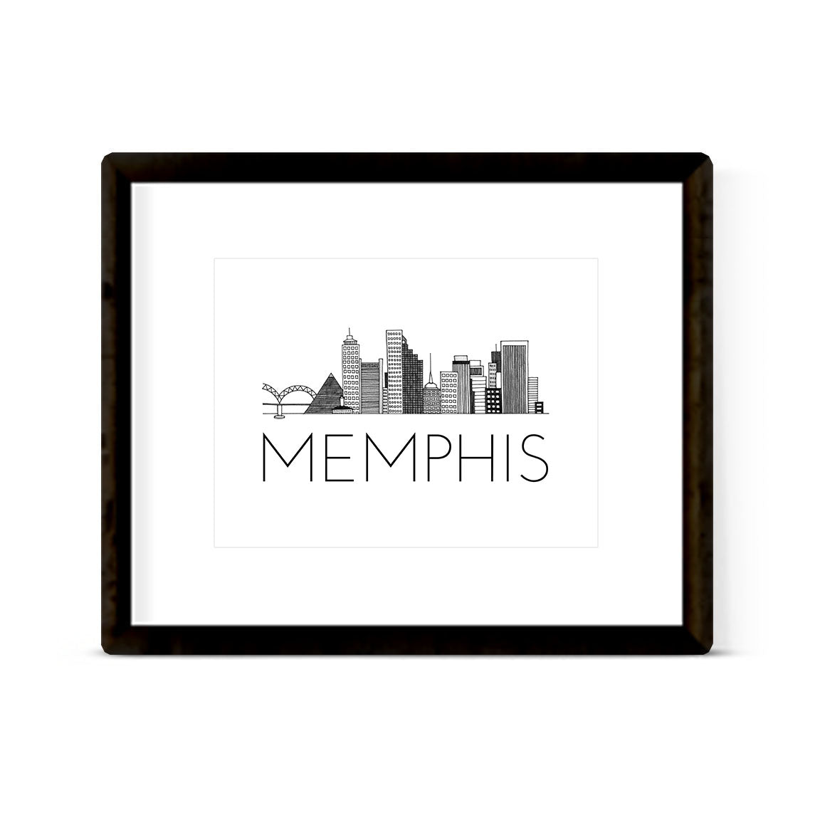 "MEMPHIS" Skyline