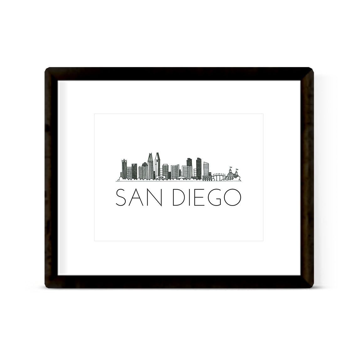 "SAN DIEGO" Skyline