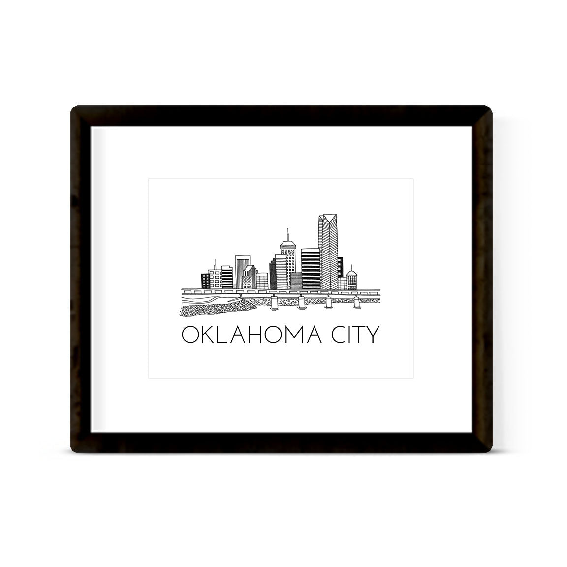 "OKLAHOMA CITY" Skyline