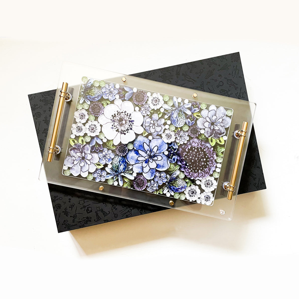 THE OBSESSION Acrylic Tray: MARGARET