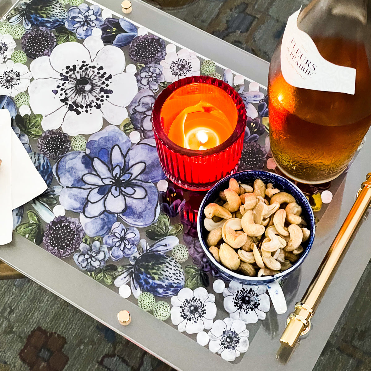 THE OBSESSION Acrylic Tray: MARGARET