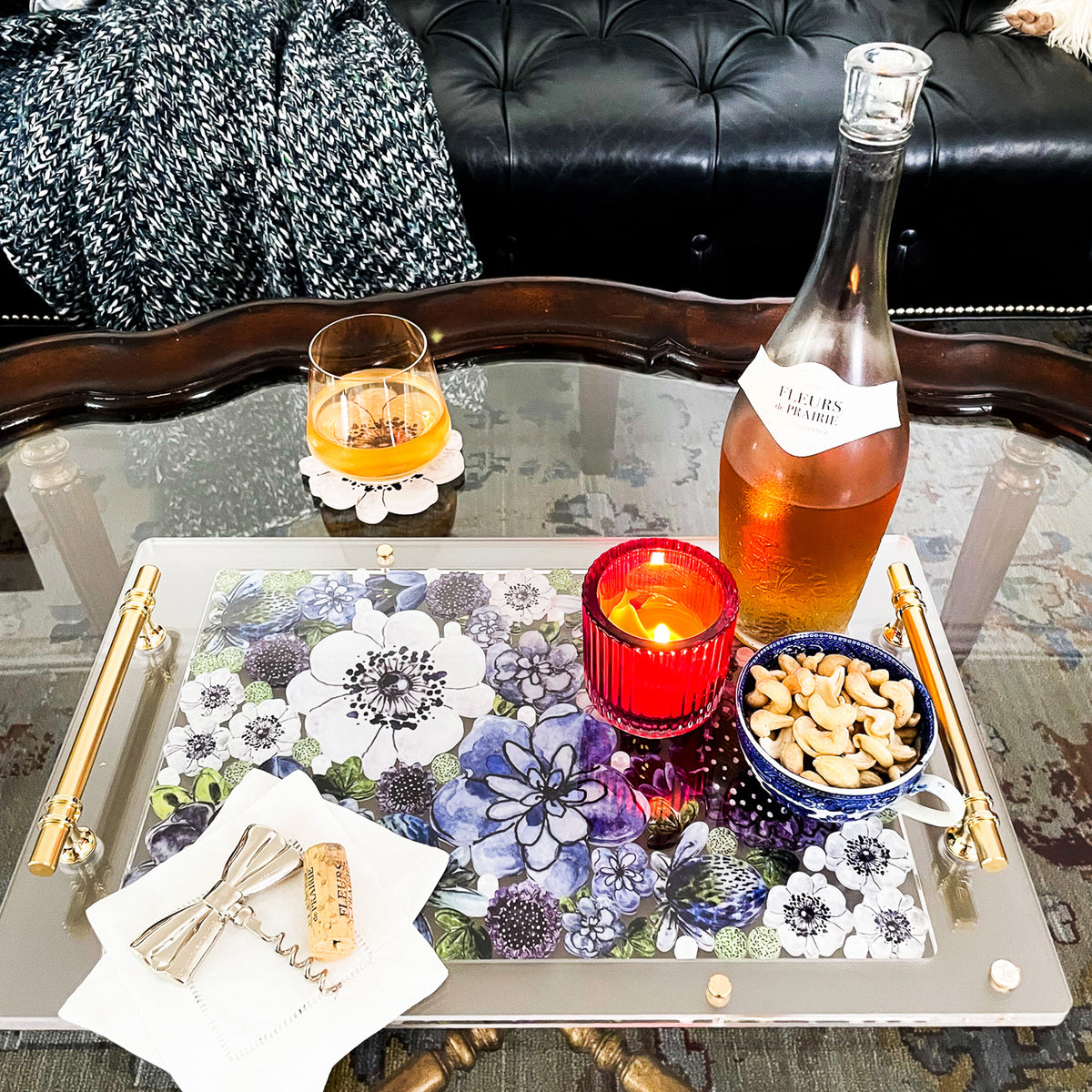 THE OBSESSION Acrylic Tray: MARGARET