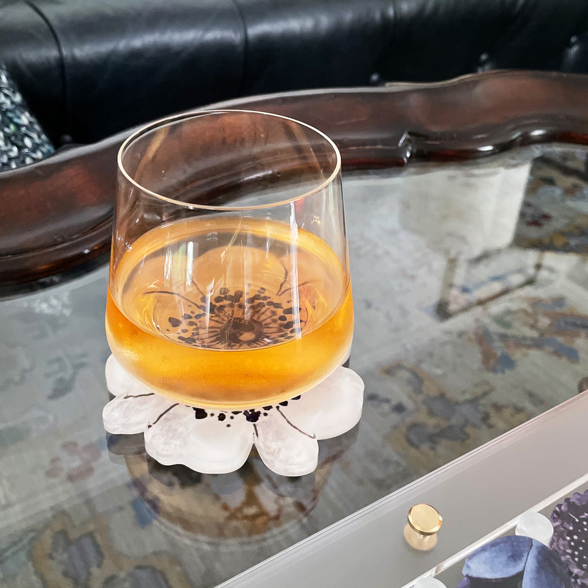 "JULIE" FLORAL COASTER SET