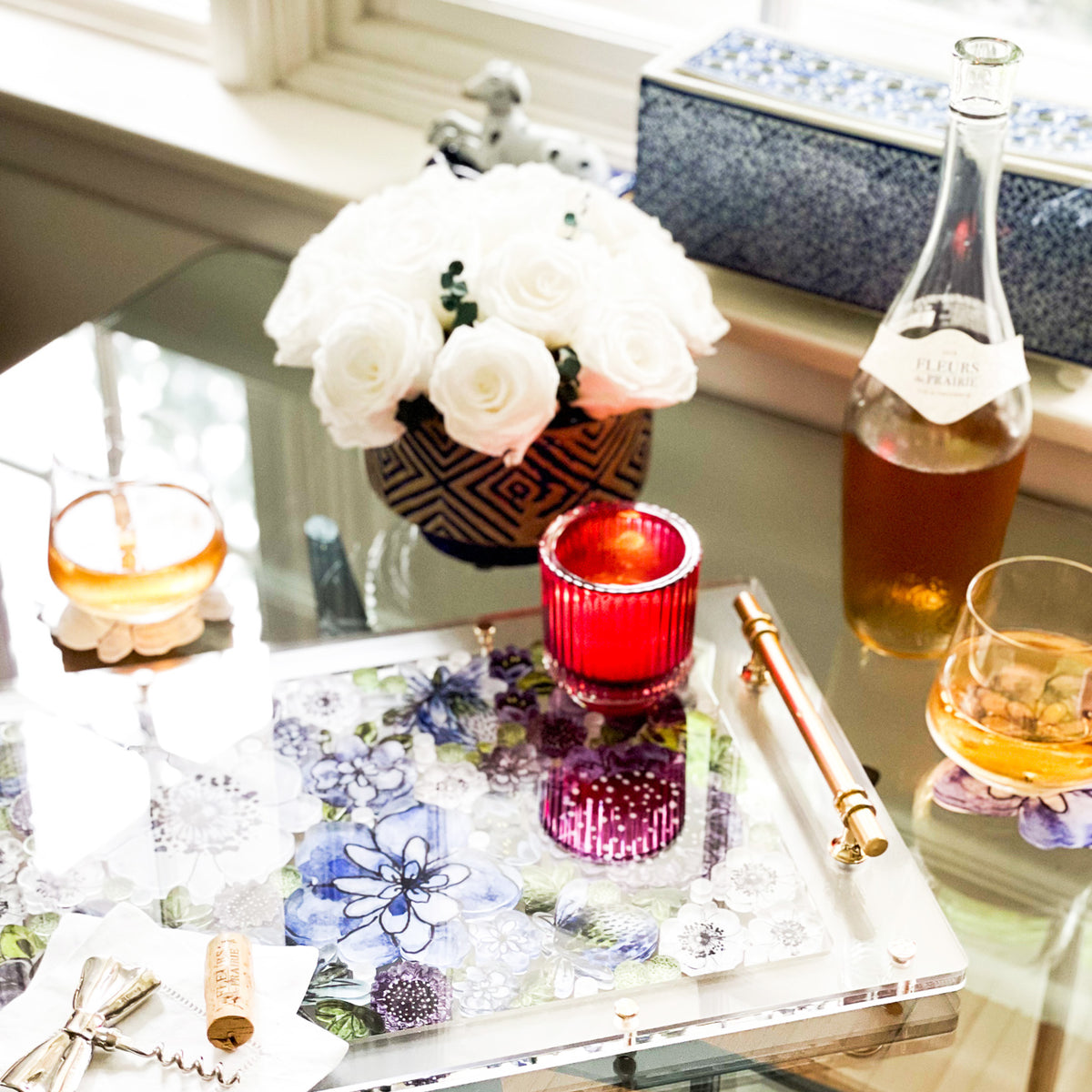 THE OBSESSION Acrylic Tray: MARGARET