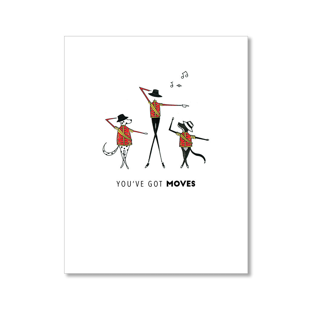 "MOVES" ENCOURAGEMENT CARD