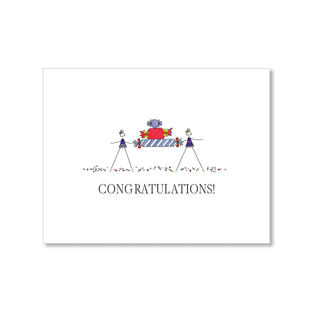 "CANDY PARADE" CONGRATULATIONS CARD