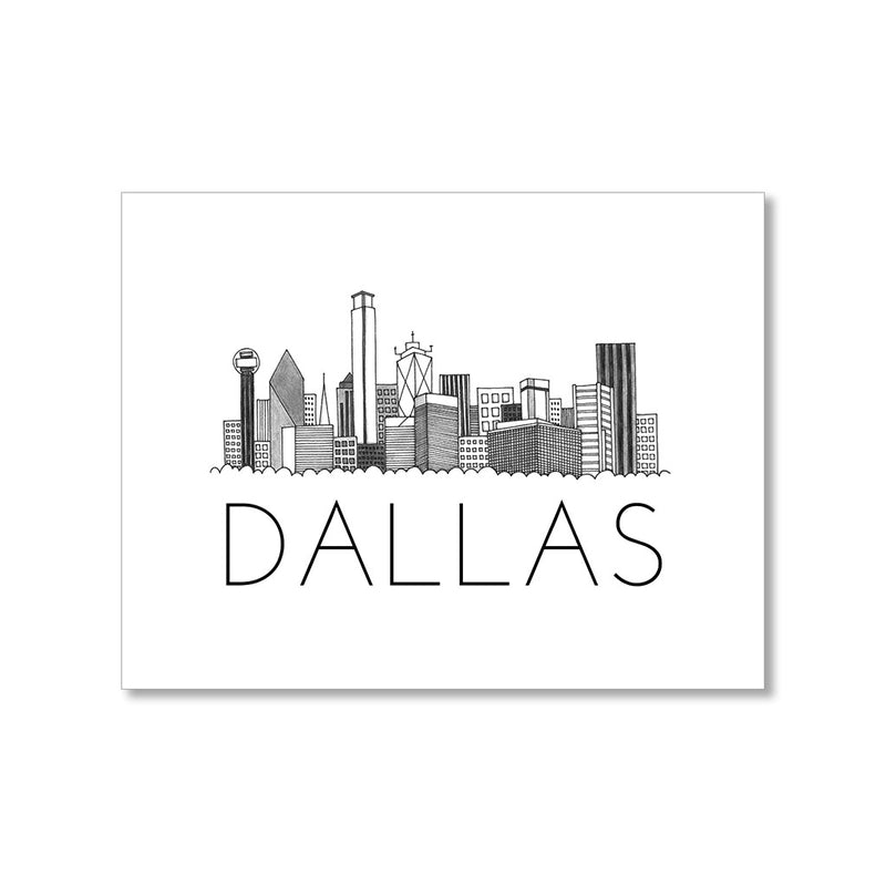 "DALLAS" Skyline