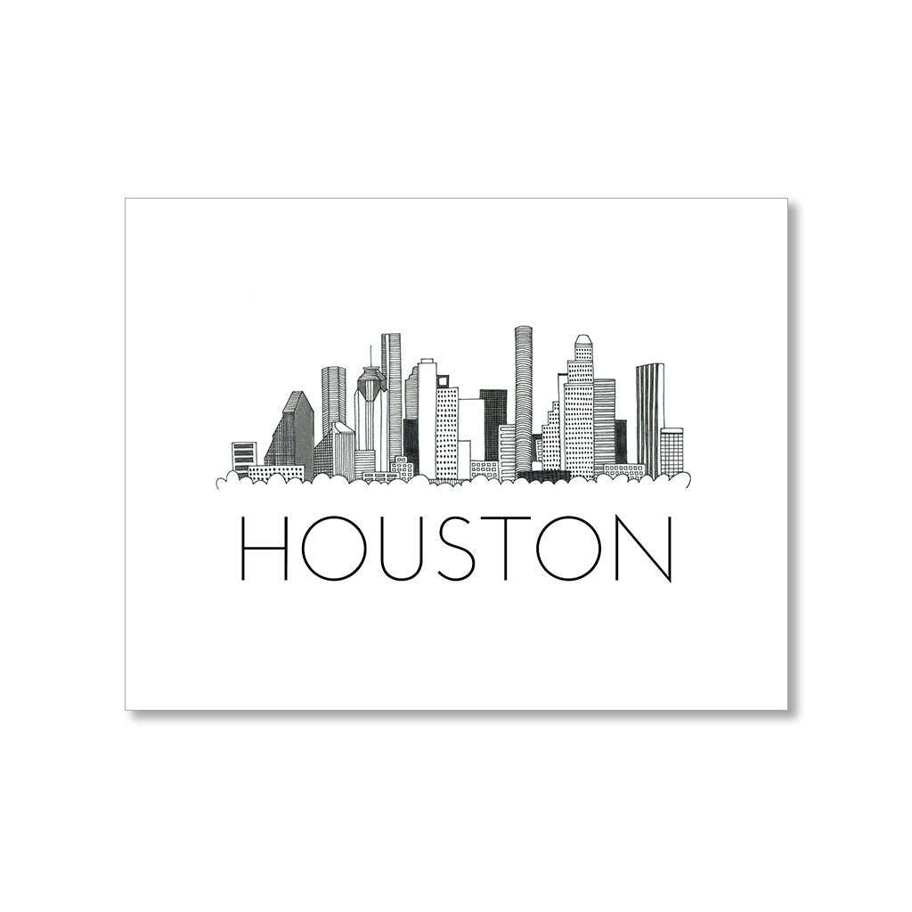 "HOUSON" Skyline