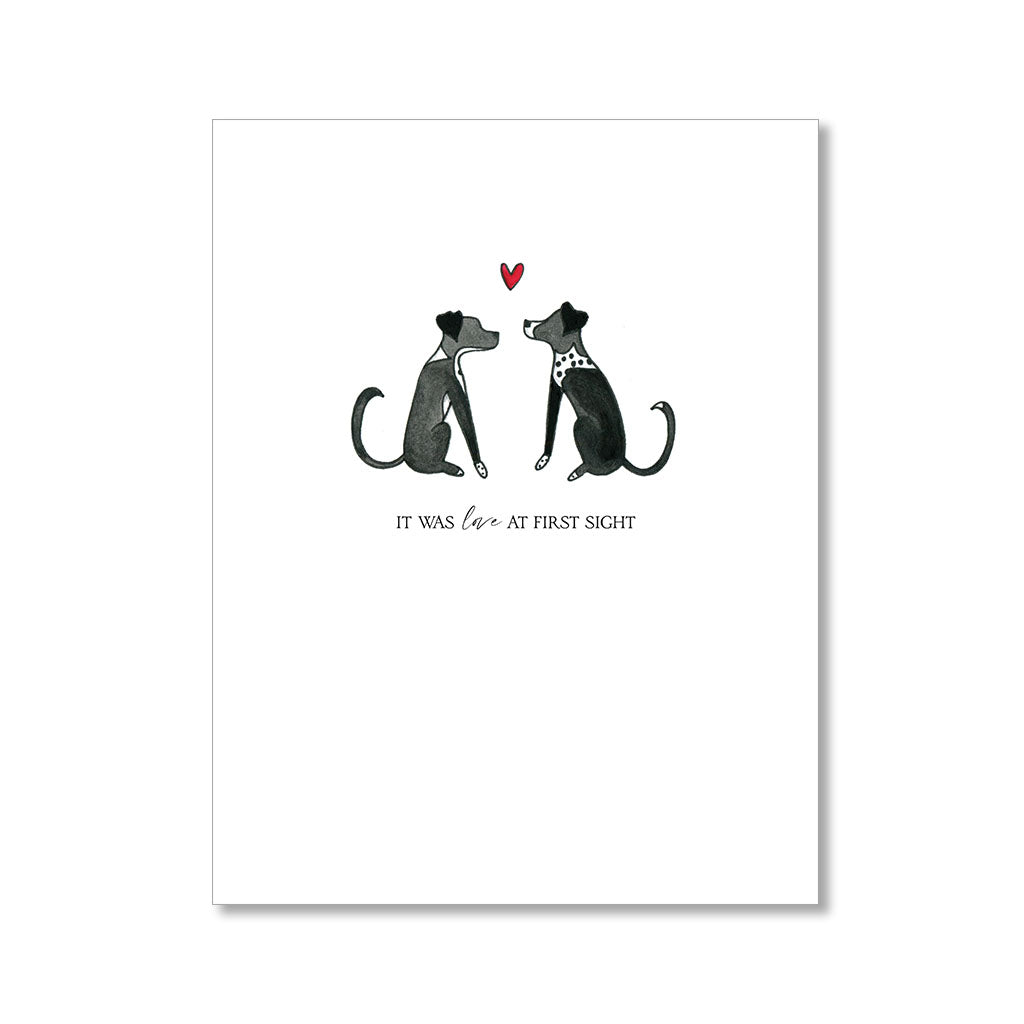 "FIRST SIGHT" LOVE CARD