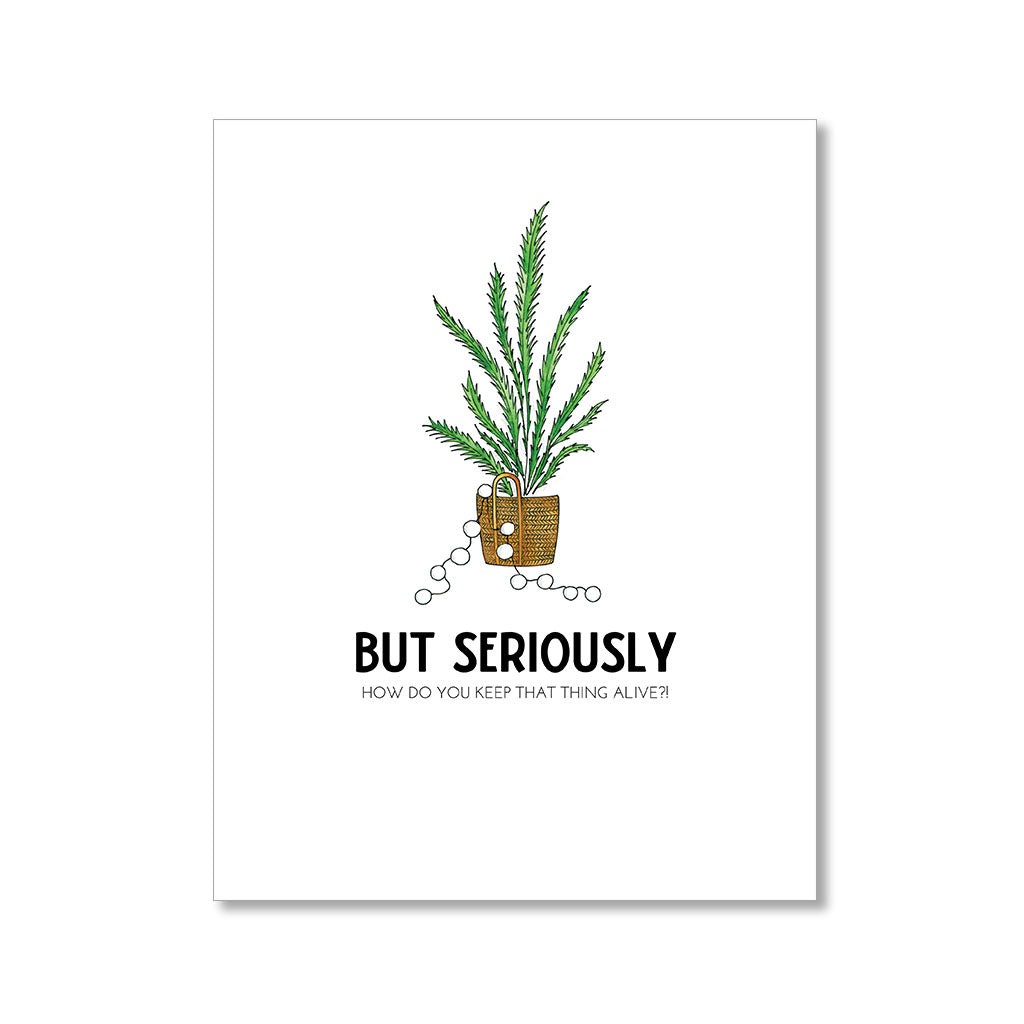 "BUT SERIOUSLY" ANYTIME CARD