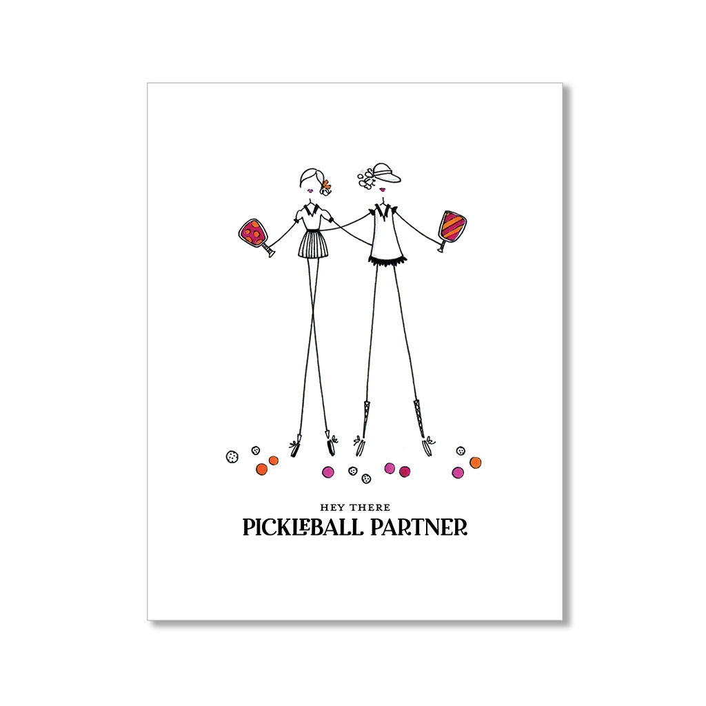 "PICKLEBALL PARTNER" ANYTIME CARD
