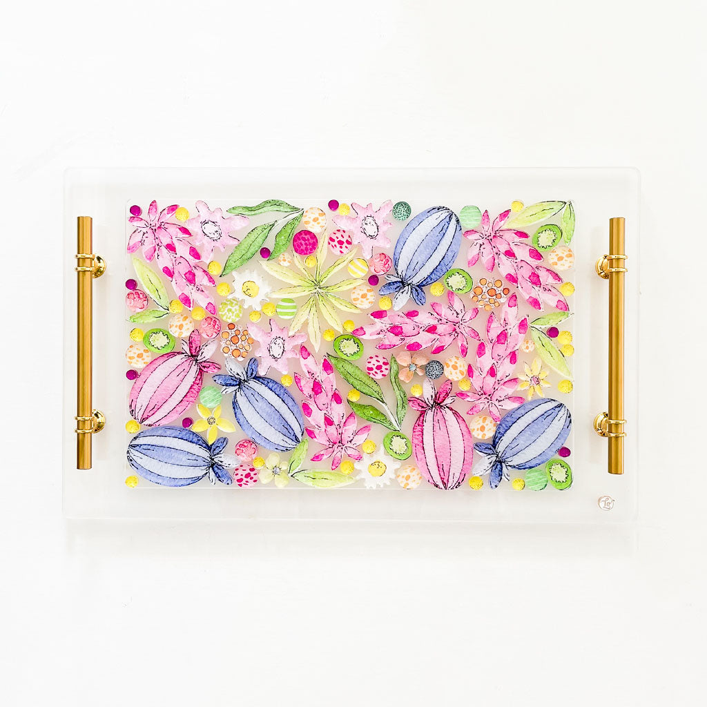 THE OBSESSION Acrylic Tray: LYDIE