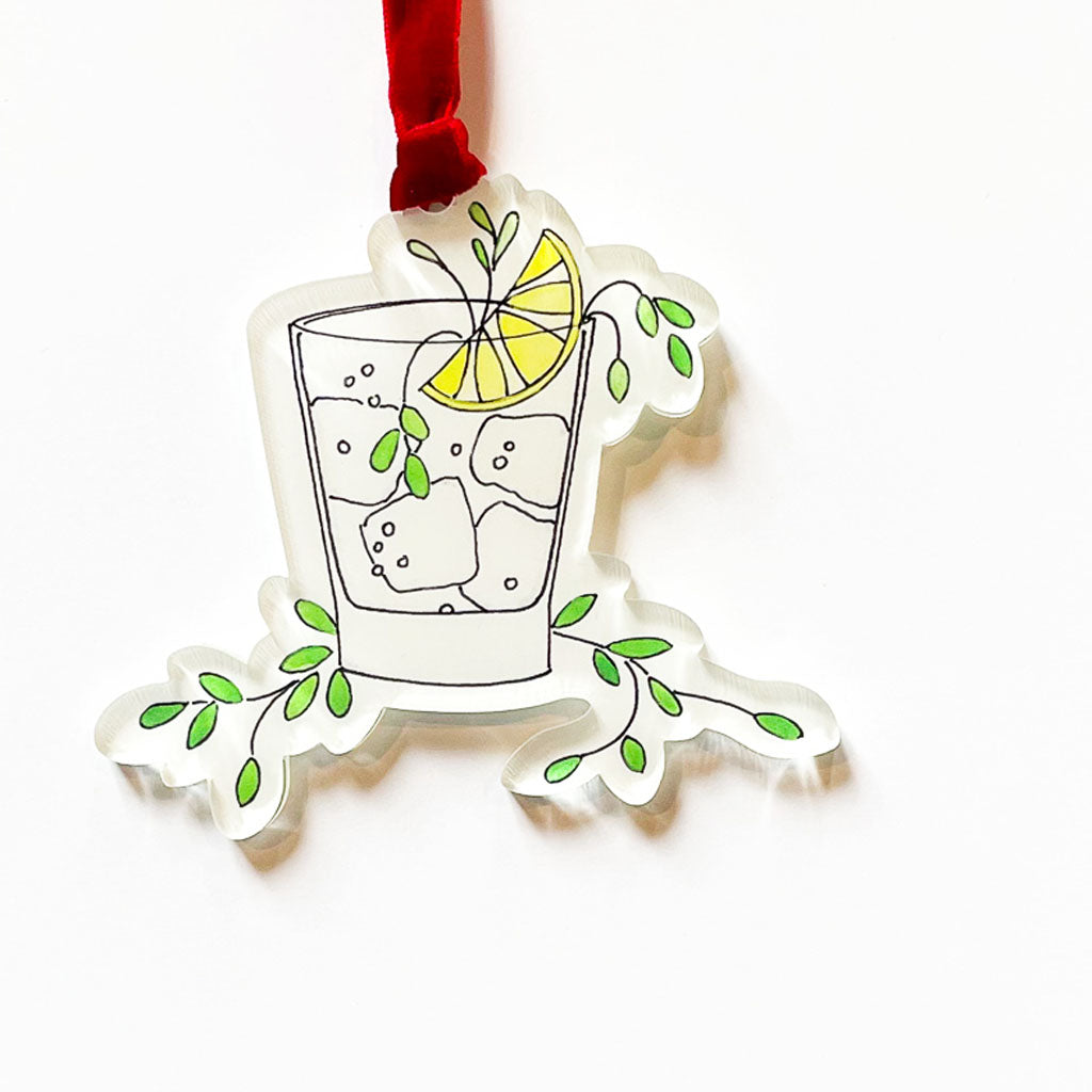 IMPERFECT "LEMON SMASH" Acrylic Ornament