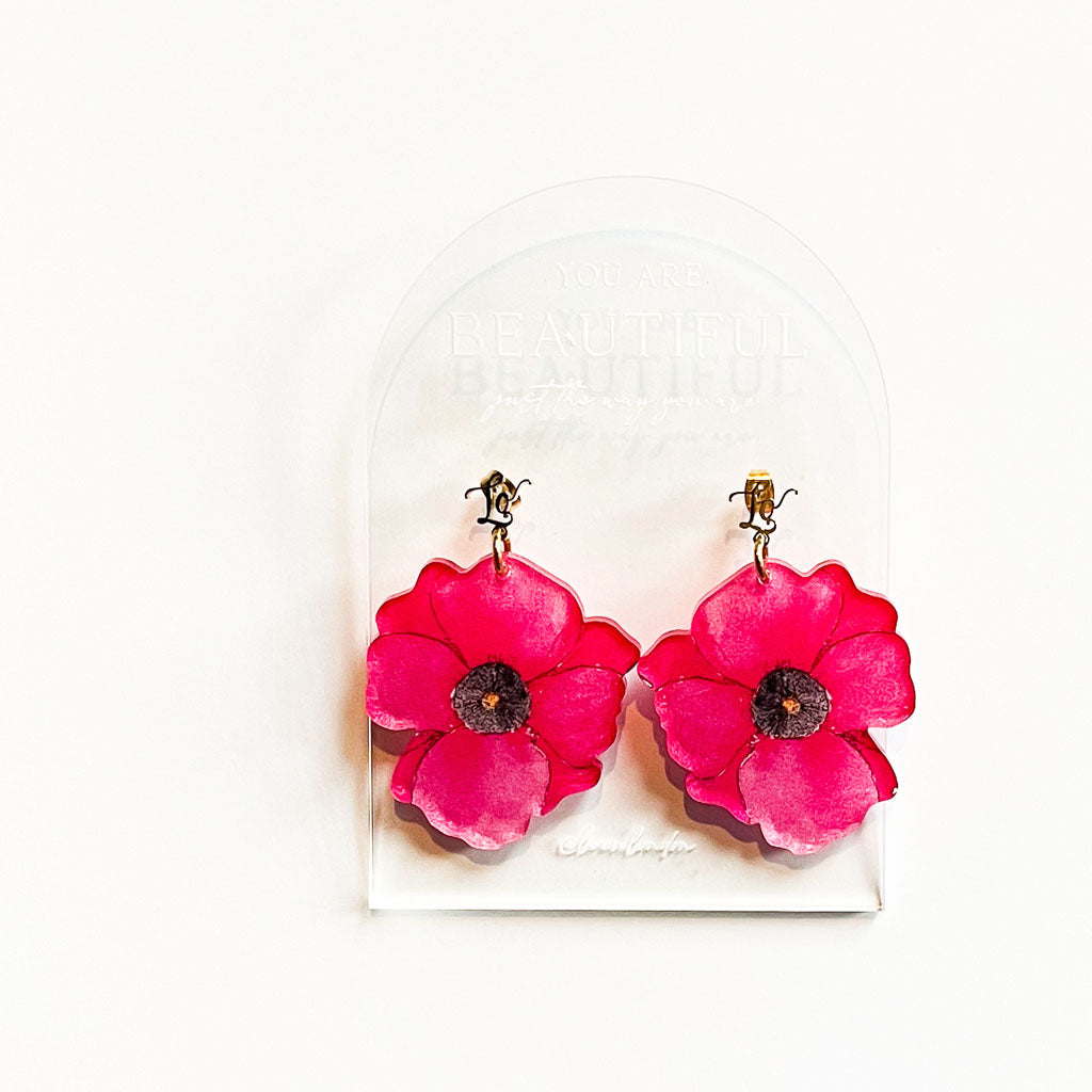 JEN LOGO EARRINGS