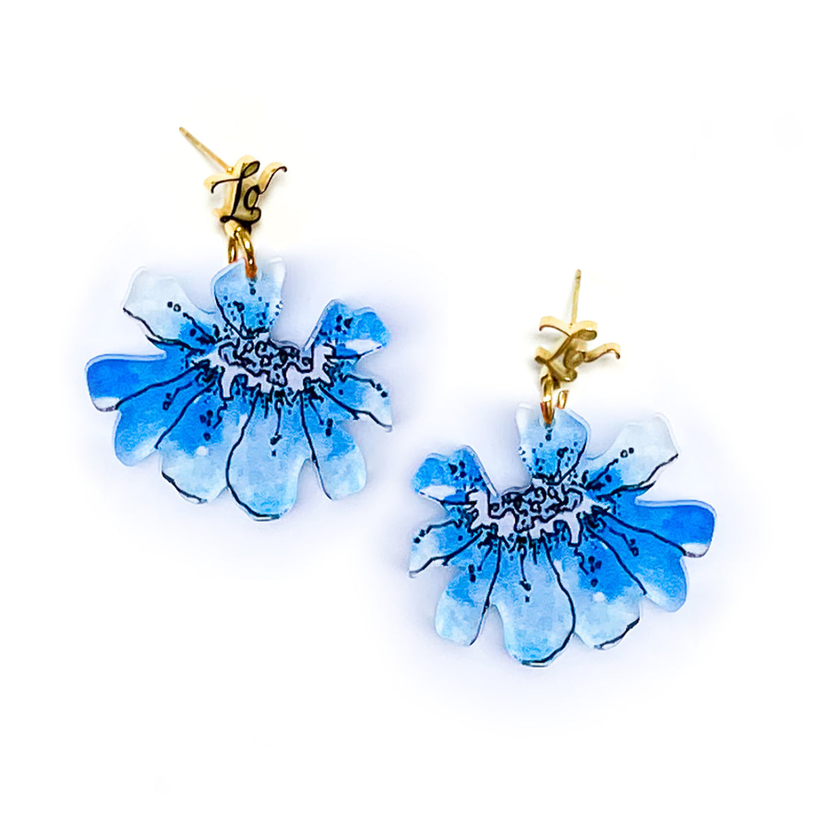 DANA LOGO EARRINGS