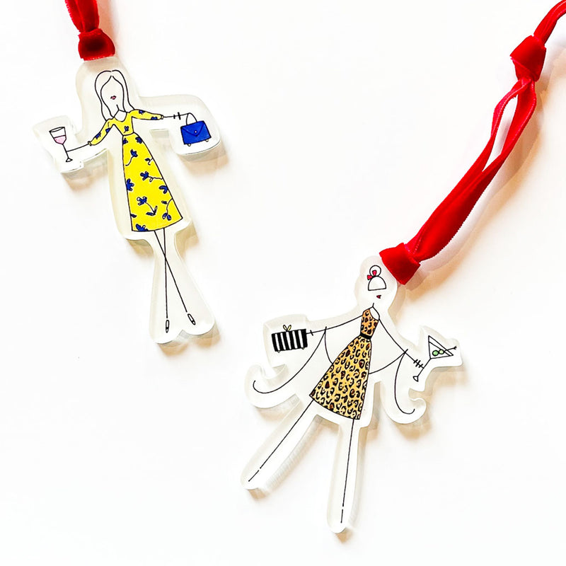 IMPERFECT "HELLO, DARLING" Acrylic Ornament
