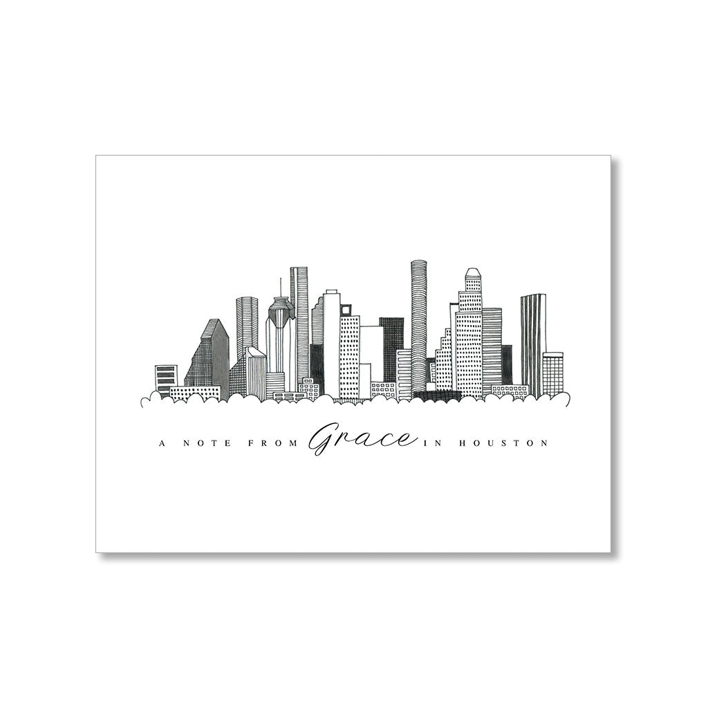 "HOUSON" Skyline