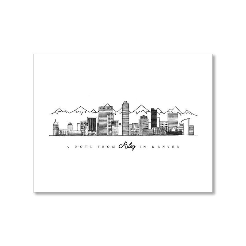 "DENVER" Skyline