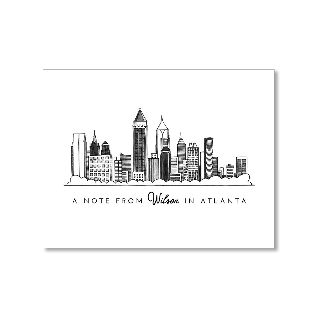 "ATLANTA" Skyline