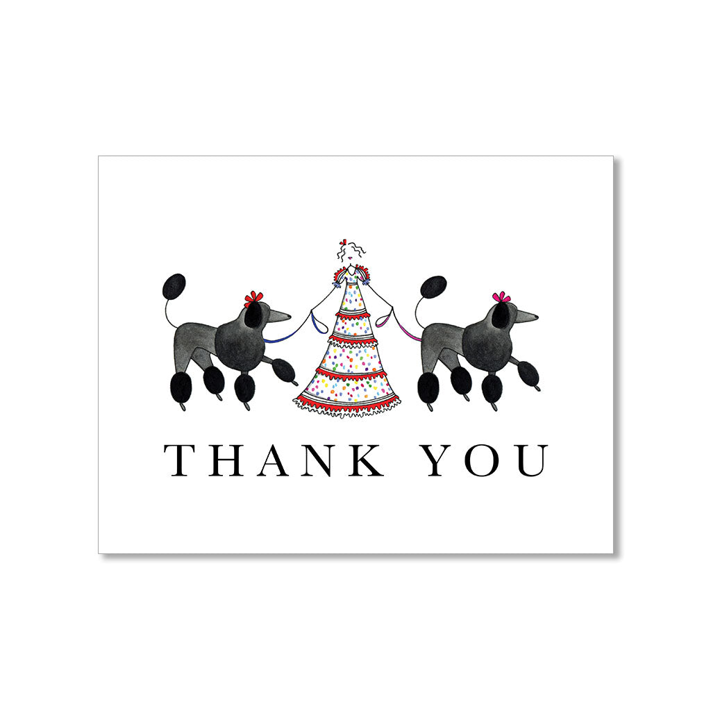 "GLORI" THANK YOU CARD