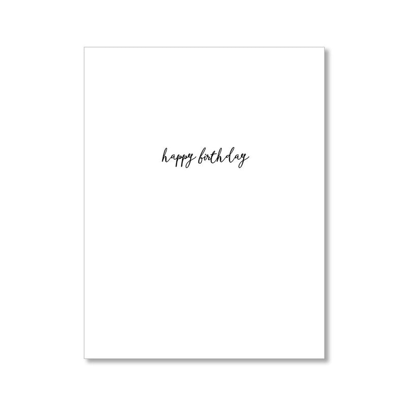 "CHAMPAGNE & MACARON" BIRTHDAY CARD