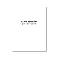 "FARAWAY FRIEND" BIRTHDAY CARD