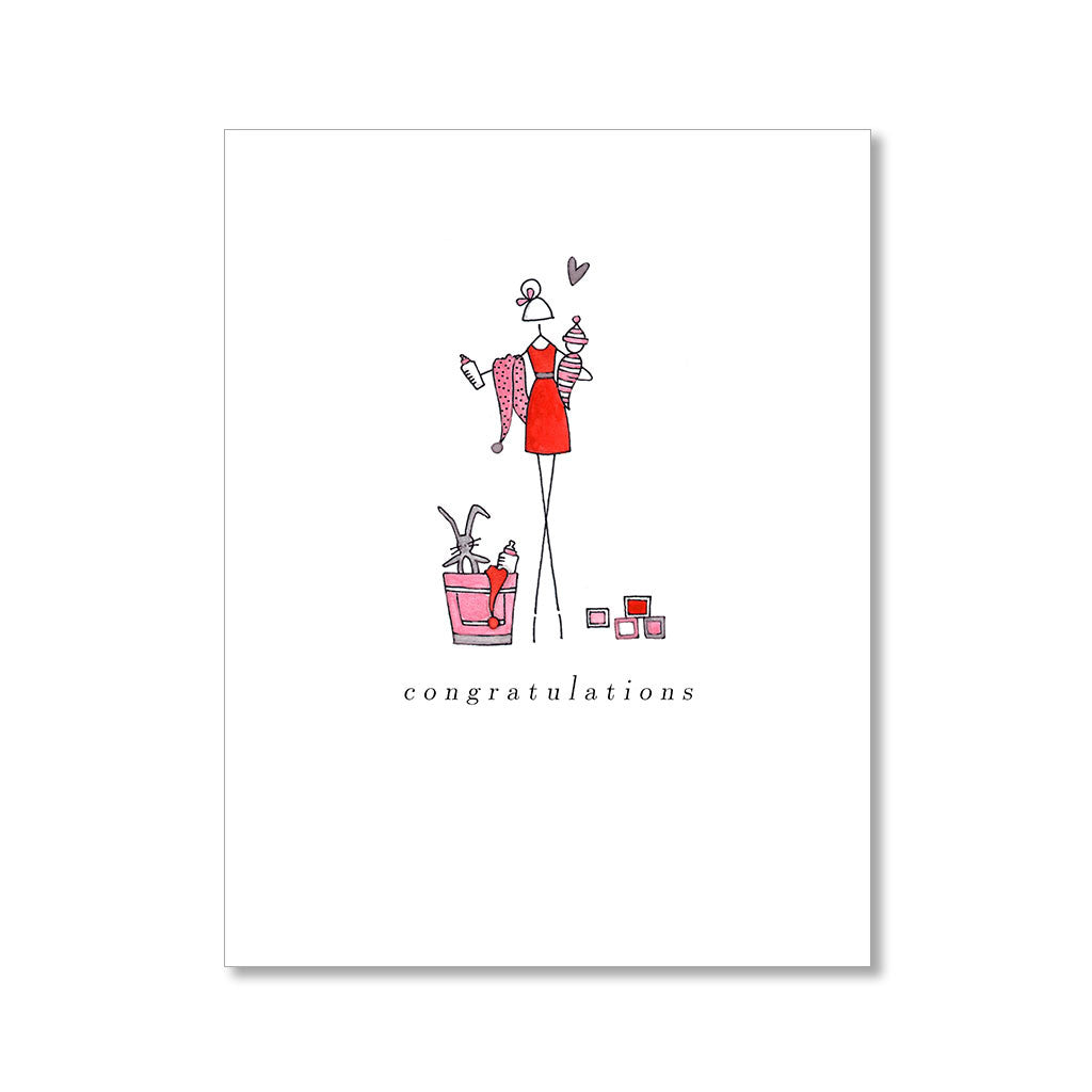 "MAMA" BABY CARD