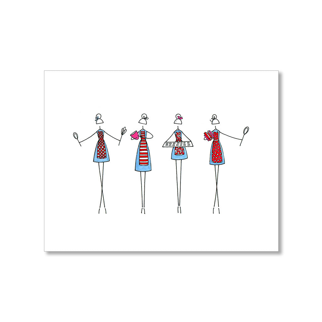 "BAKING" BLANK CARD