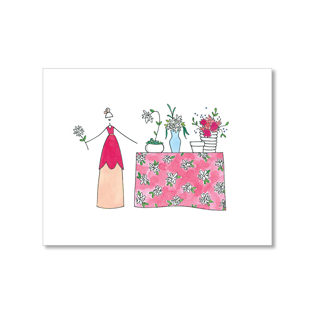 "ARRANGEMENTS" BLANK CARD