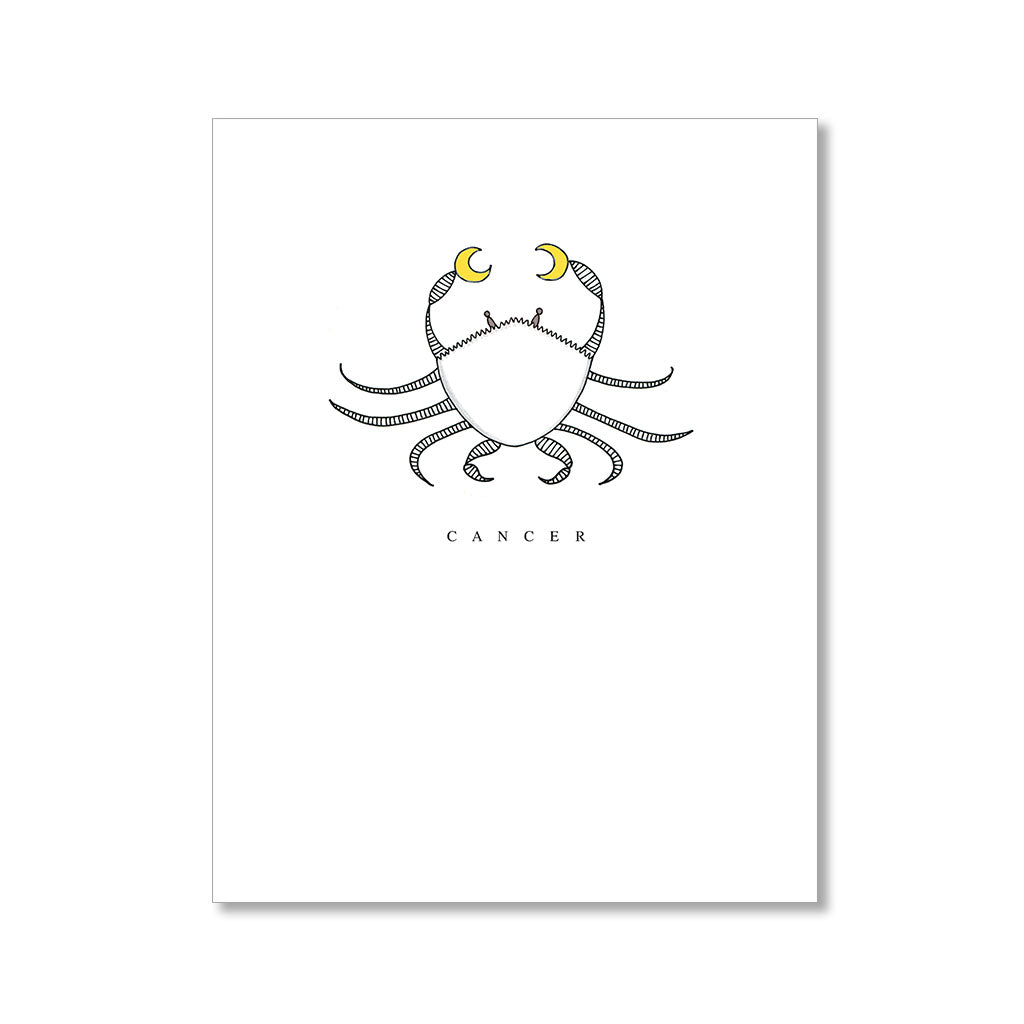 "CANCER" BLANK CARD