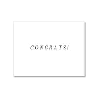"GREAT THINGS AWAIT" BABY CARD