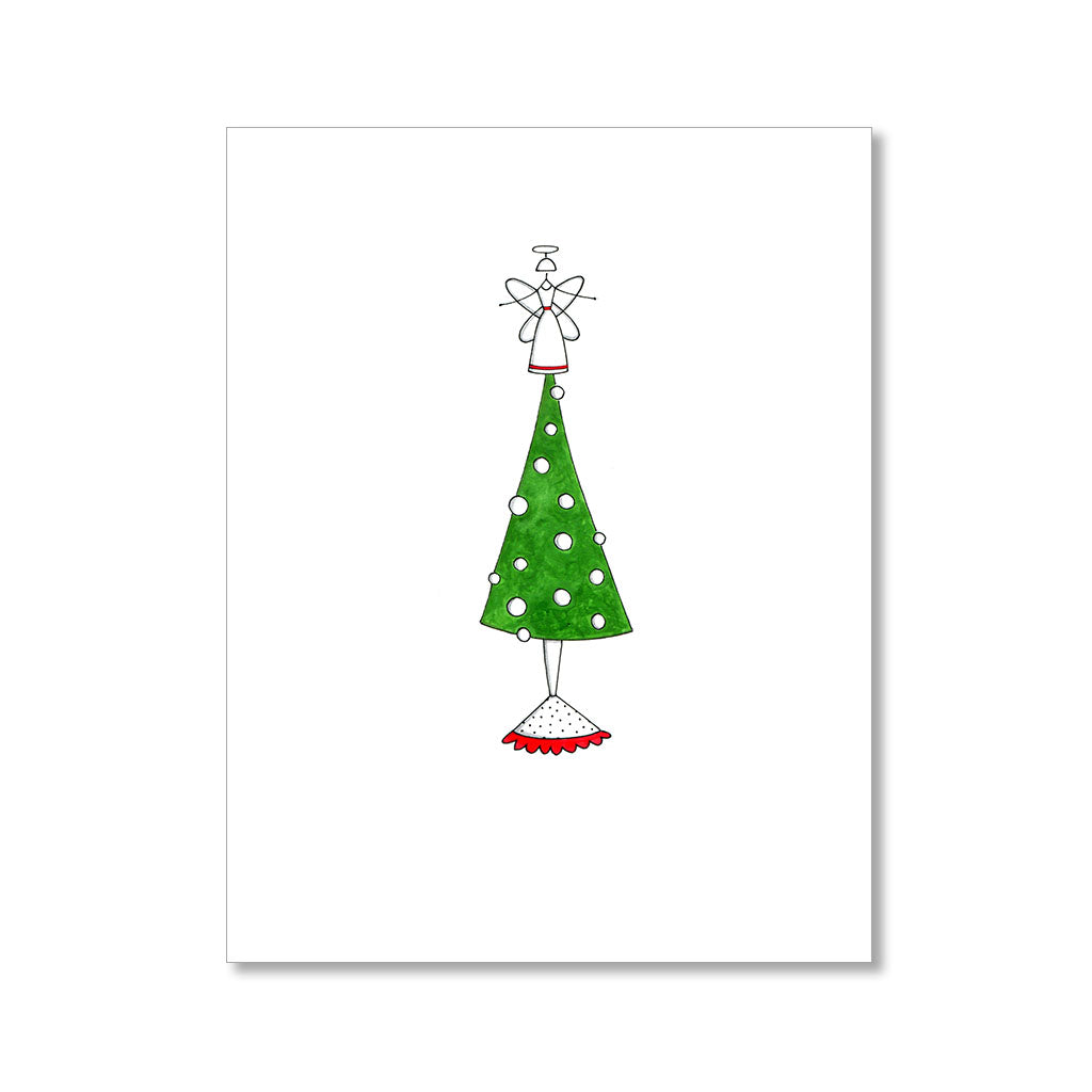 "ANNE THE ANGEL" HOLIDAY CARD
