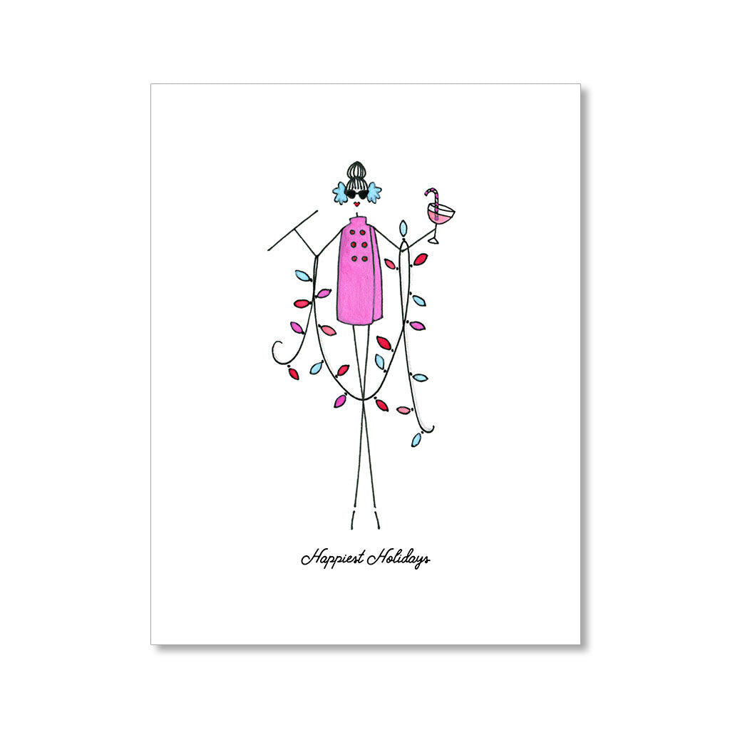 "BUNDLE UP" HOLIDAY CARD