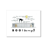 "BOO" HALLOWEEN CARD