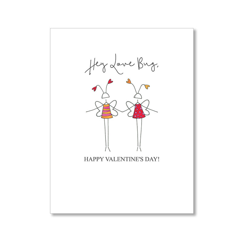 "LOVE BUG" VALENTINE'S DAY CARD