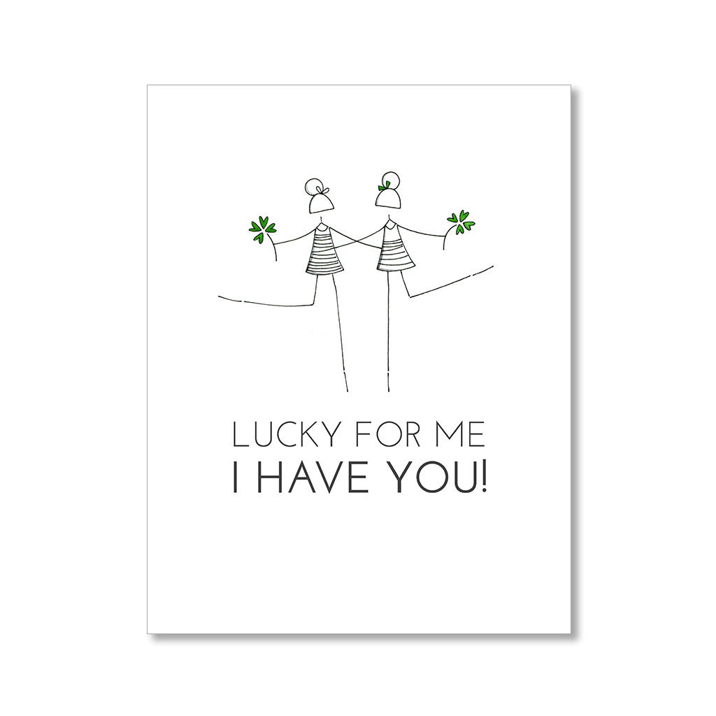 "LUCKY ME" FRIENDSHIP CARD