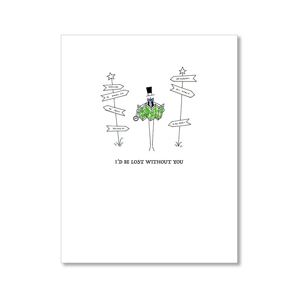 "LOST" FRIENDSHIP CARD