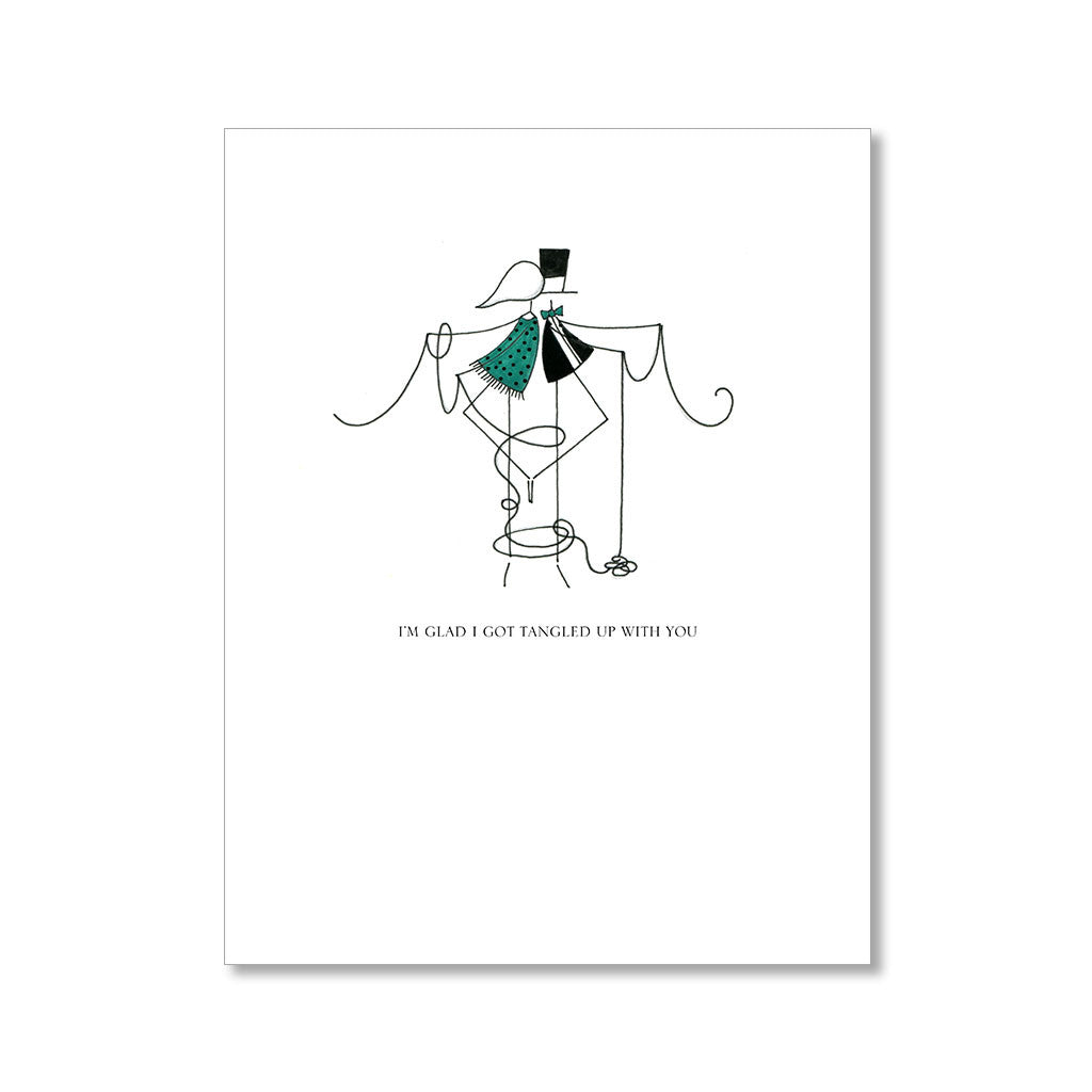 "TANGLED" LOVE CARD