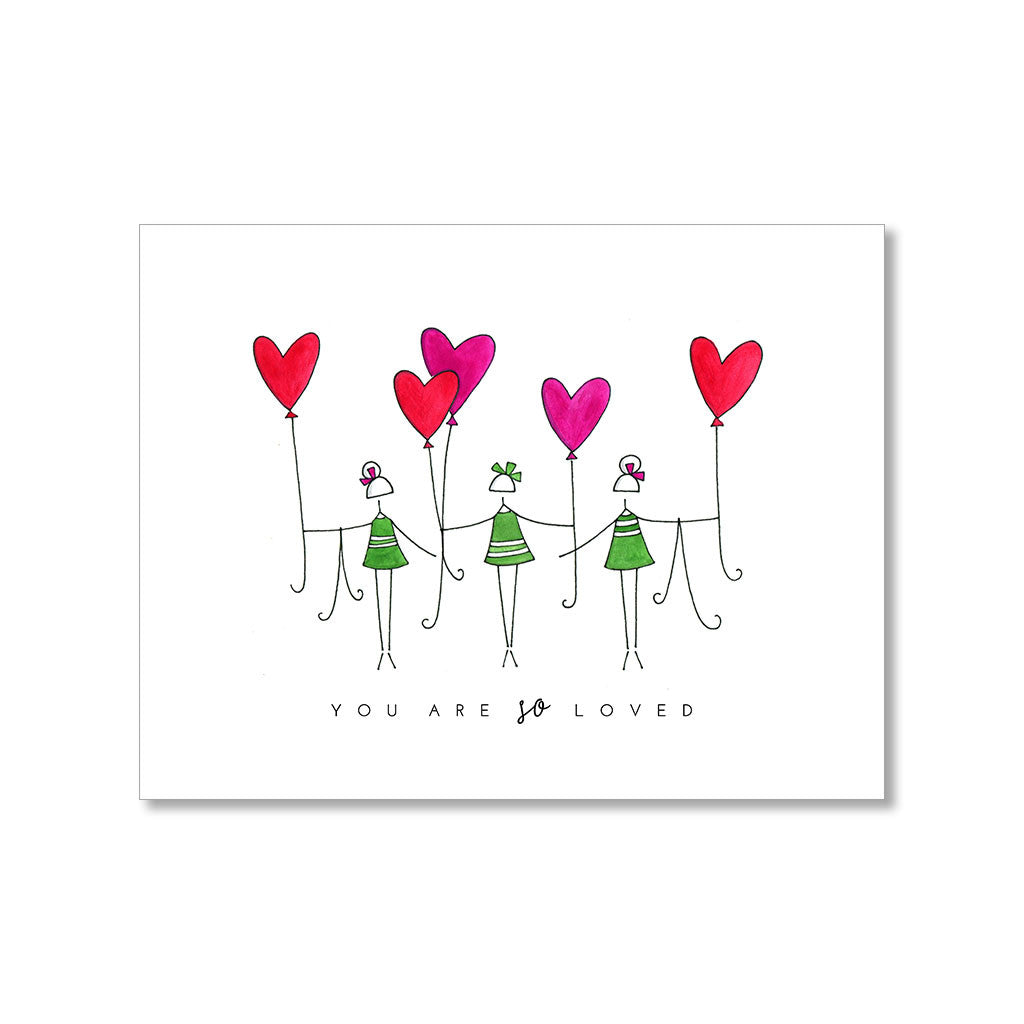 "SO LOVED" LOVE CARD
