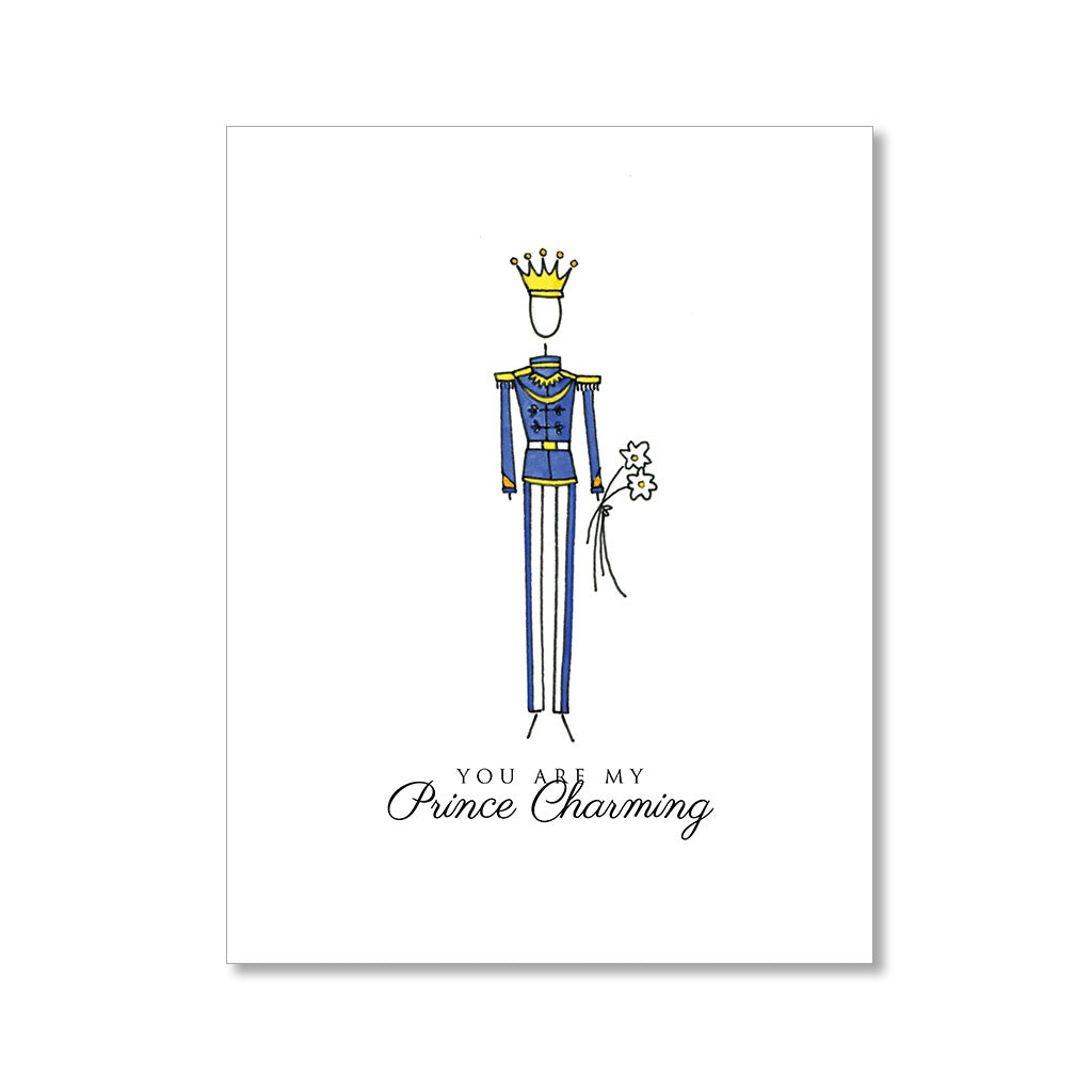 "PRINCE CHARMING" LOVE CARD