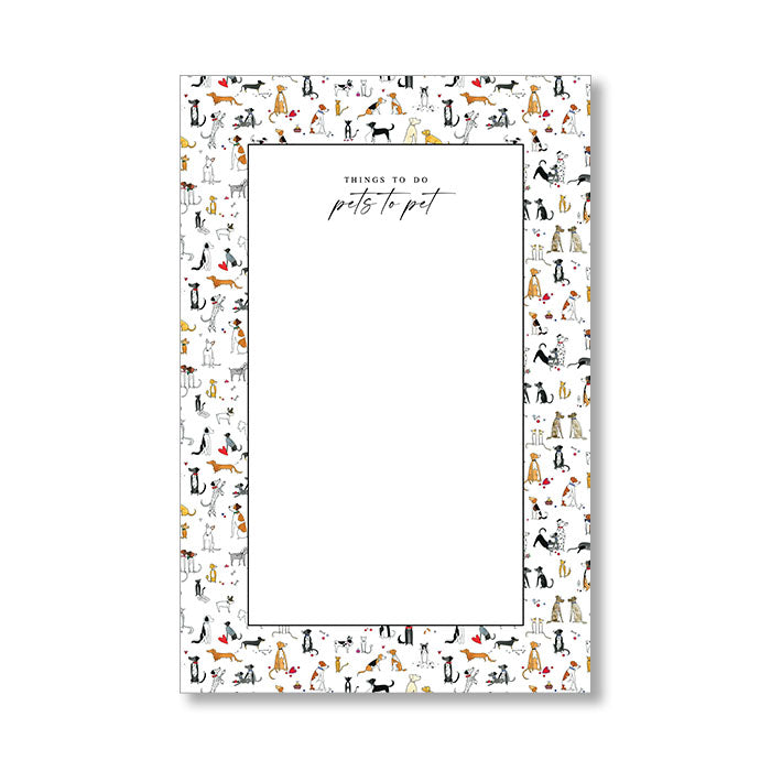 "LE CAT + LE DOG" NOTEPAD