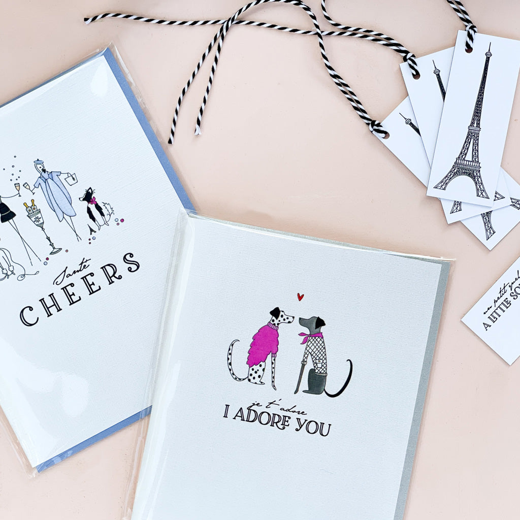 "PARISIENNE" FRIENDSHIP CARD