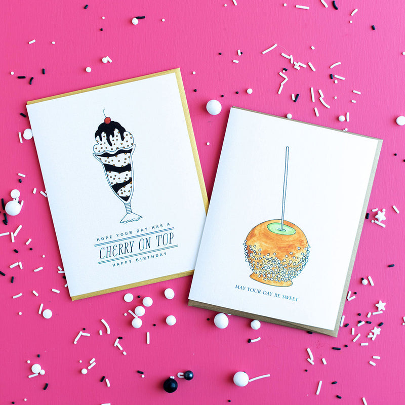 "CANDY APPLE" ANYTIME CARD