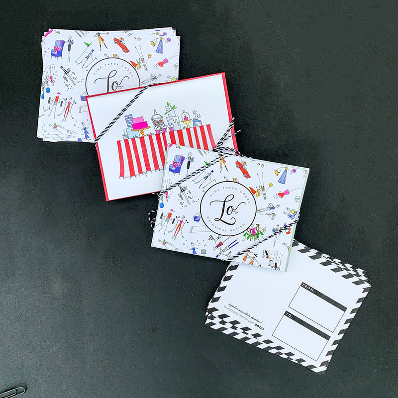 "SWEETS STATION" BLANK CARD