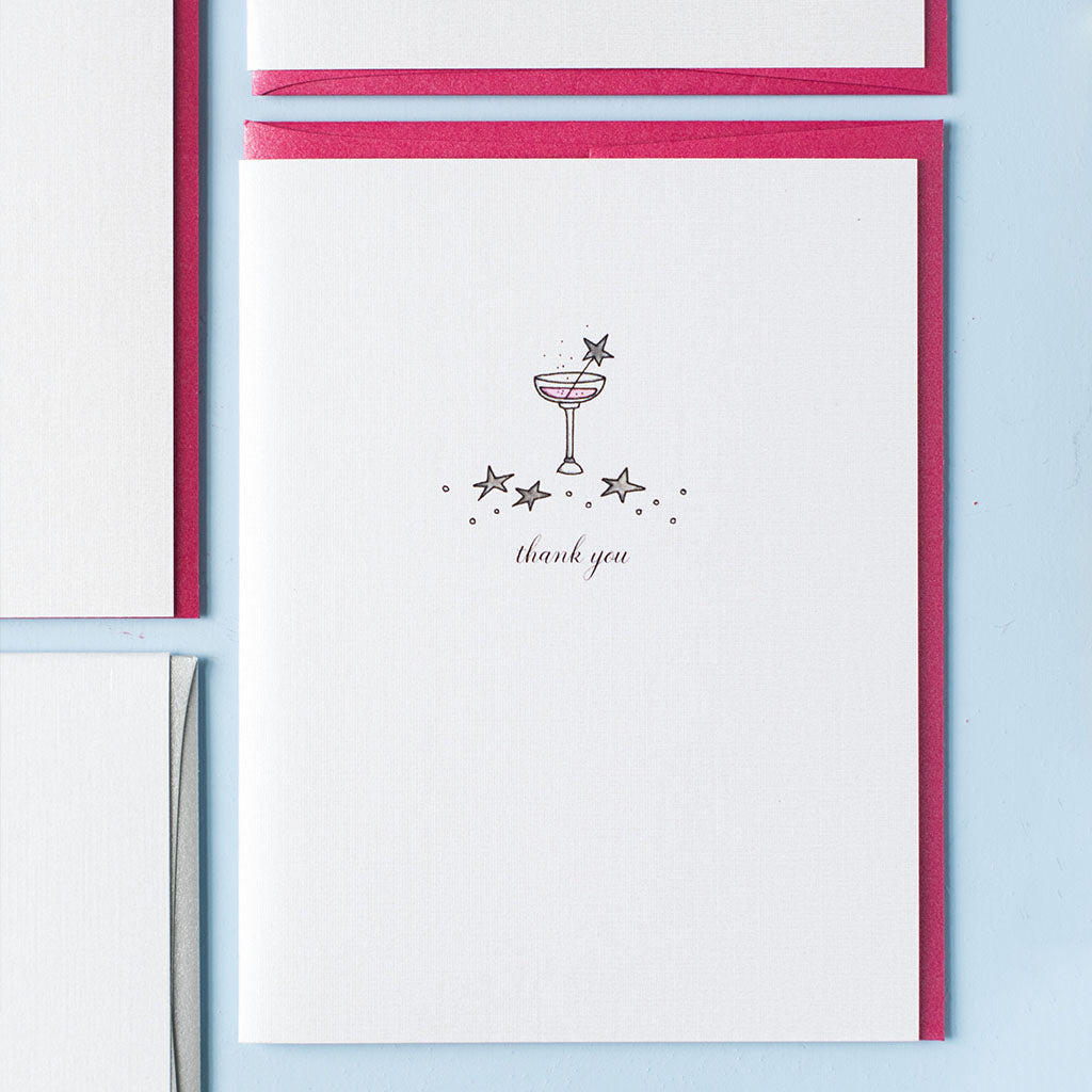 "COUPE" THANK YOU CARD