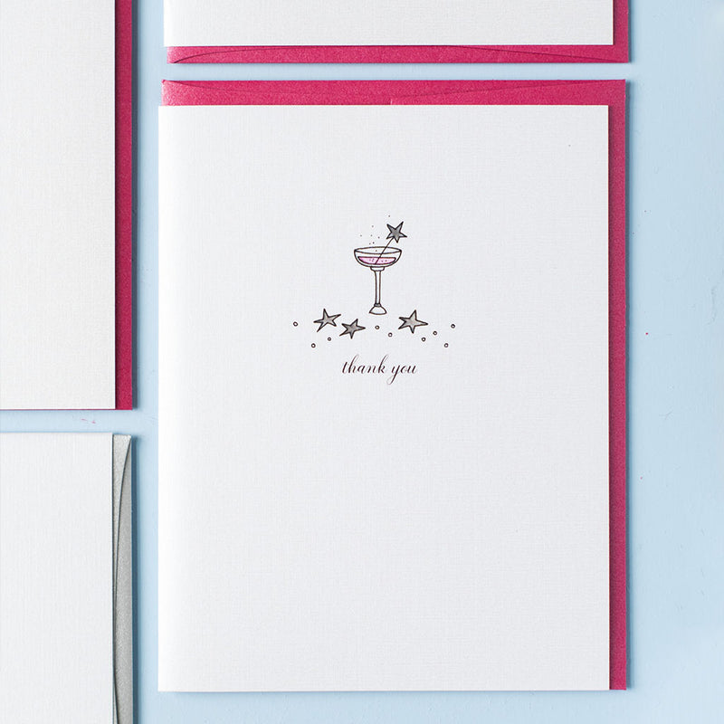 "COUPE" THANK YOU CARD