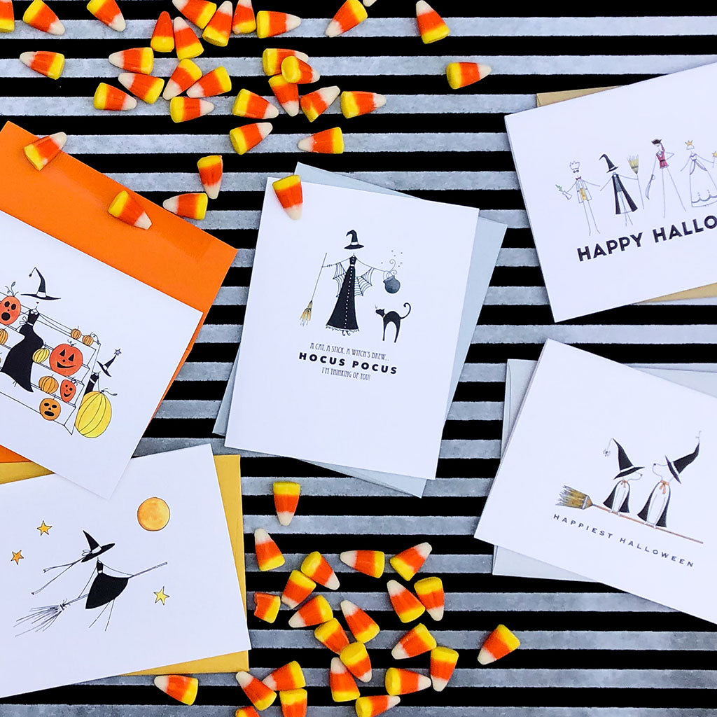 "COSTUME PARTY" HALLOWEEN CARD