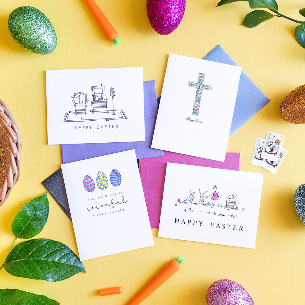 "COLORFUL" EASTER CARD