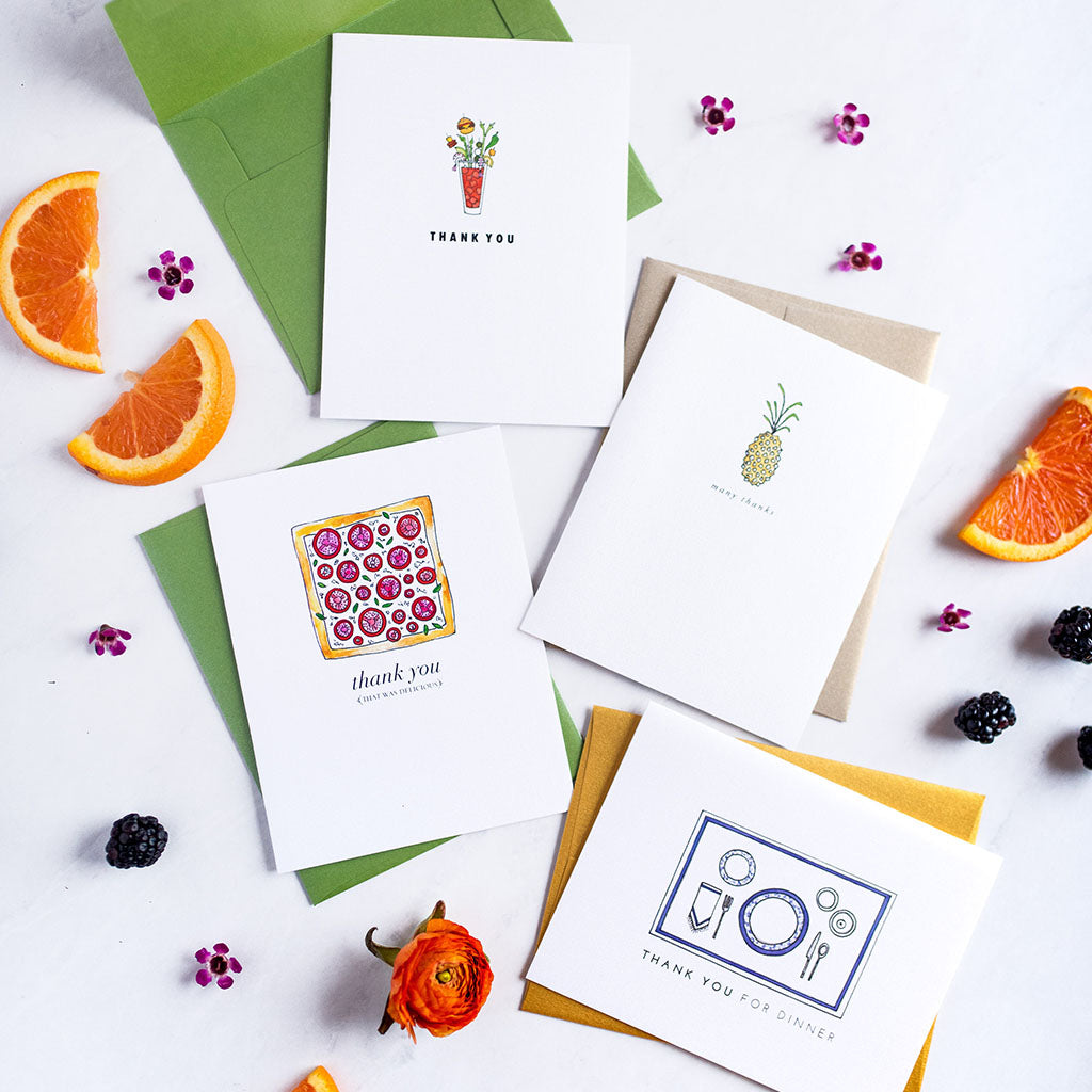 "DELICIOUS" THANK YOU CARD